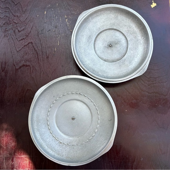 Vintage Wagner Ware Magnalite 2.5 Quart Aluminum Pot Pan LID ONLY -Set of 2 - Picture 2 of 6